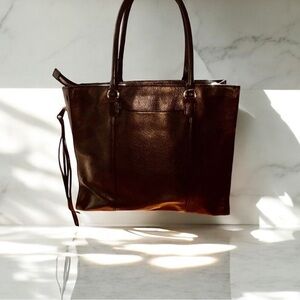 REBECCA MINKOFF ‘Regan’ Large Satchel Fringe Pebble Leather Tote Bag